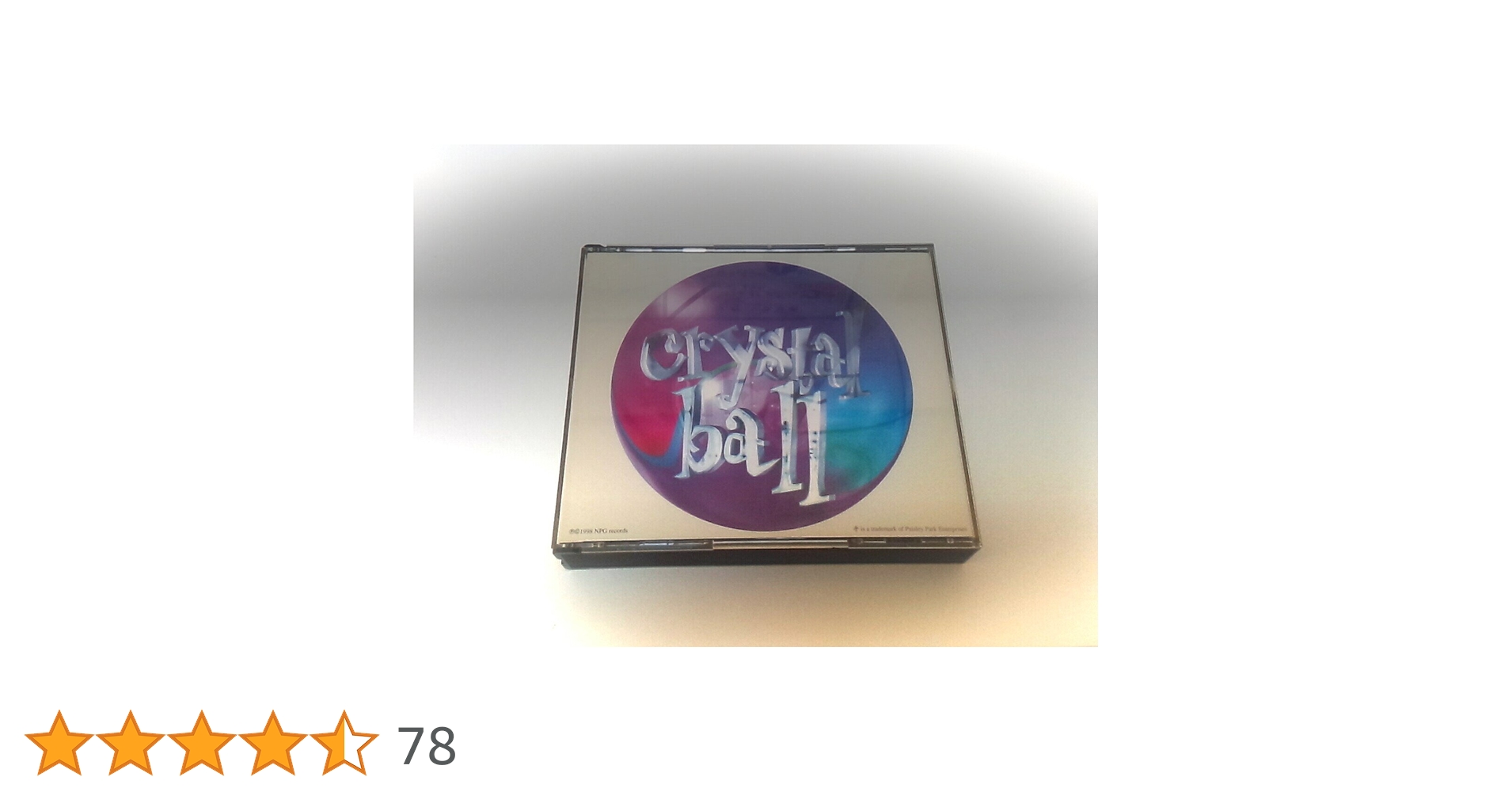 プリンス/クリスタル・ボール〈完全限定盤・4枚組〉 PRINCE/CRYSTAL BALL:90'S SELECTION(2CD)